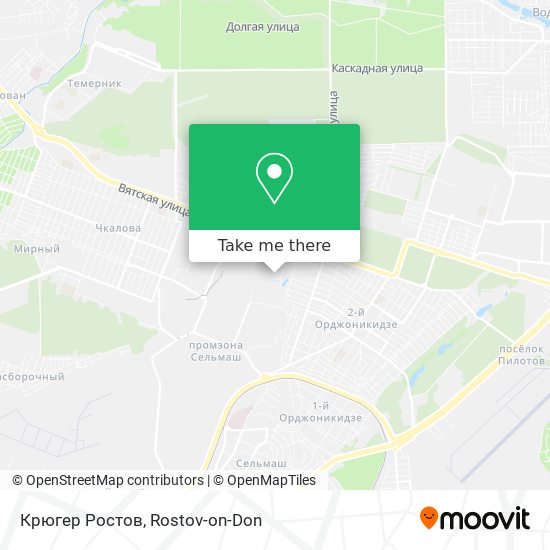 Крюгер Ростов map
