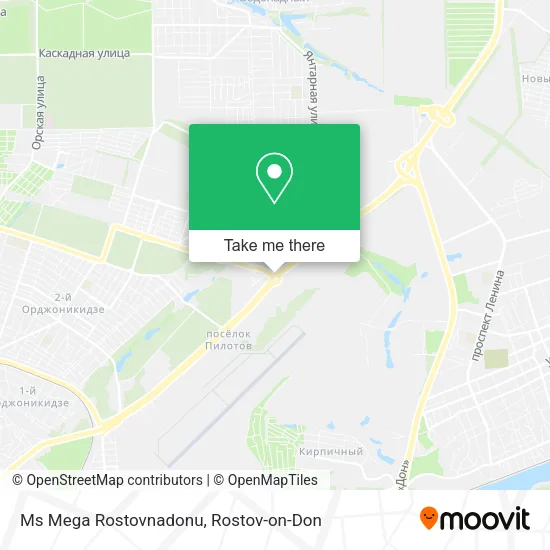 Ms Mega Rostovnadonu map