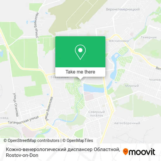 Кожно-венерологический диспансер Областной map