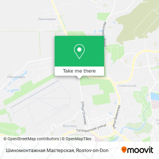 Шиномонтажная Мастерская map
