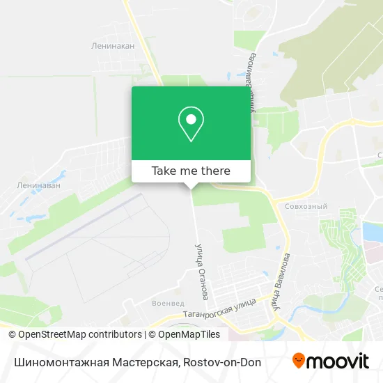 Шиномонтажная Мастерская map