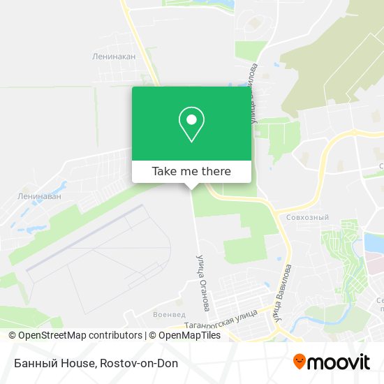 Банный House map