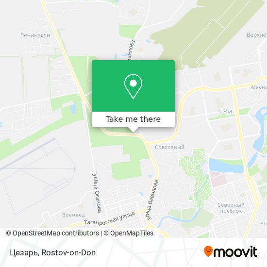 Цезарь map