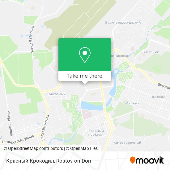 Красный Крокодил map