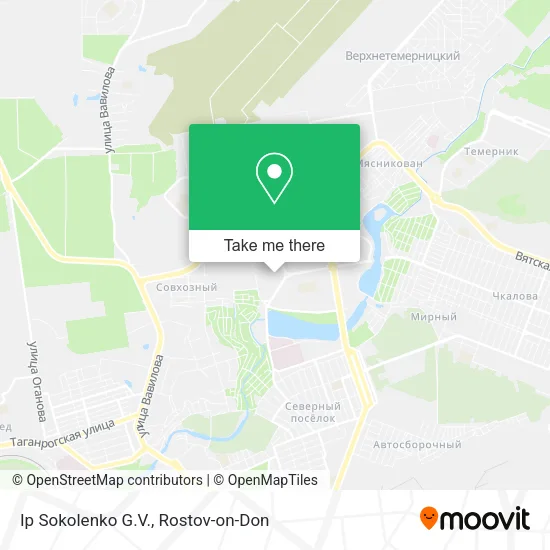 Ip Sokolenko G.V. map