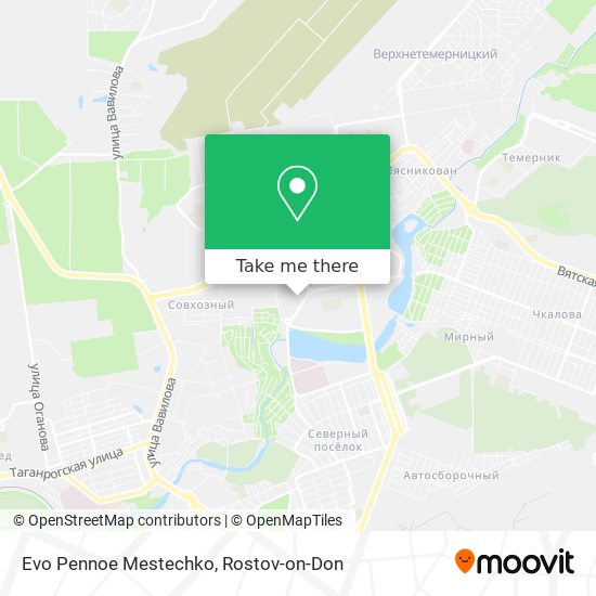 Evo Pennoe Mestechko map