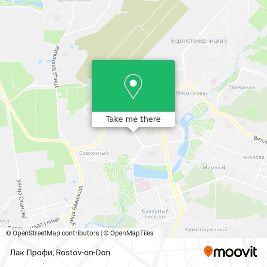 Лак Профи map