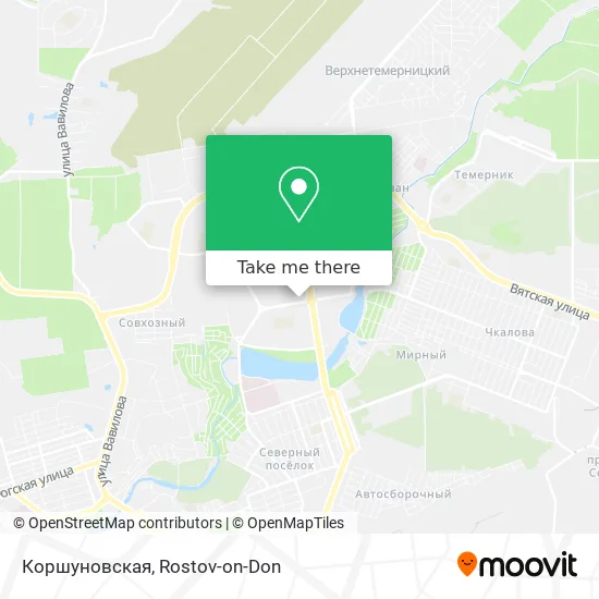 Коршуновская map