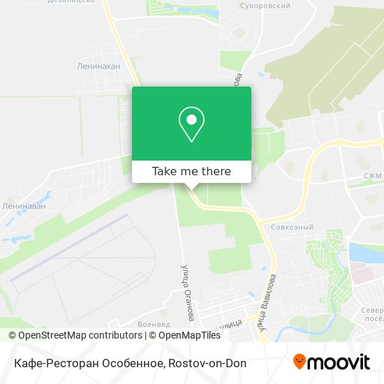 Кафе-Ресторан Особенное map