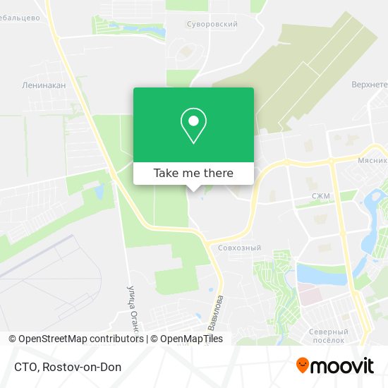СТО map