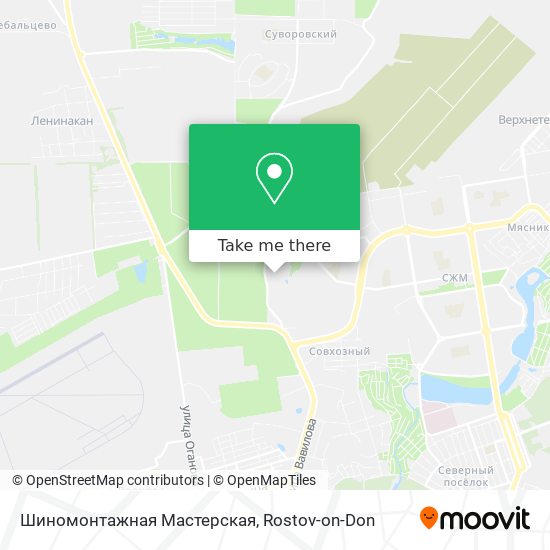 Шиномонтажная Мастерская map