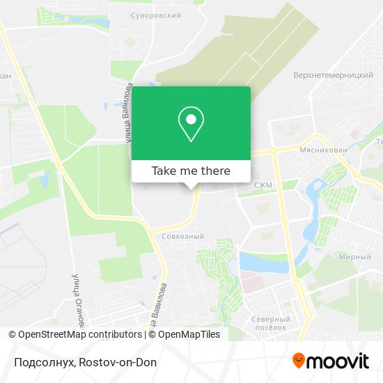 Подсолнух map