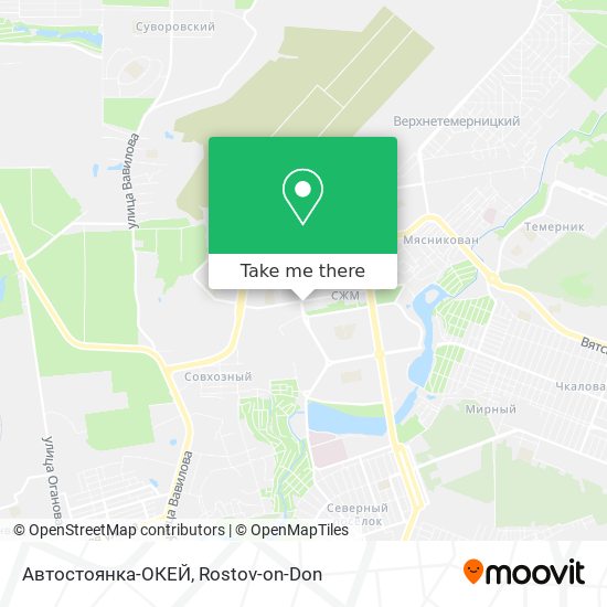 Автостоянка-ОКЕЙ map