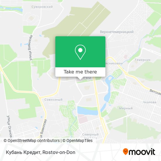 Кубань Кредит map