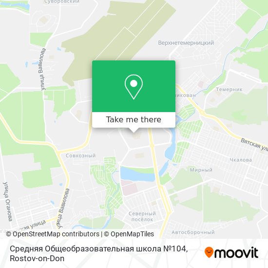 Средняя Общеобразовательная школа №104 map