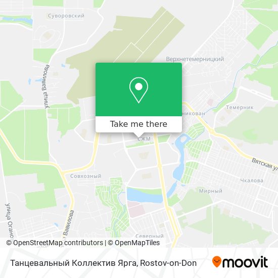 Танцевальный Коллектив Ярга map
