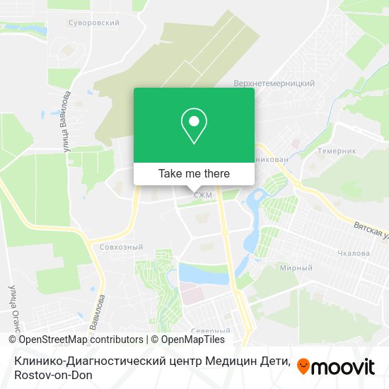 Клинико-Диагностический центр Медицин Дети map