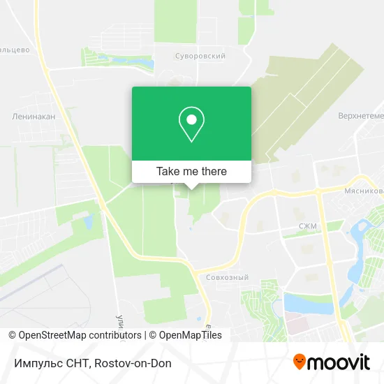 Импульс СНТ map