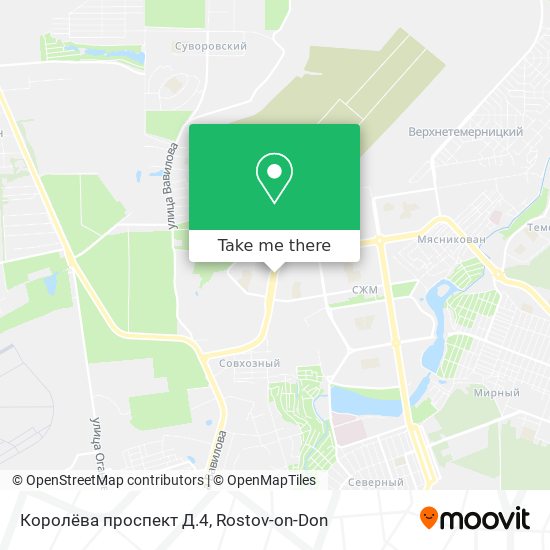 Королёва проспект Д.4 map