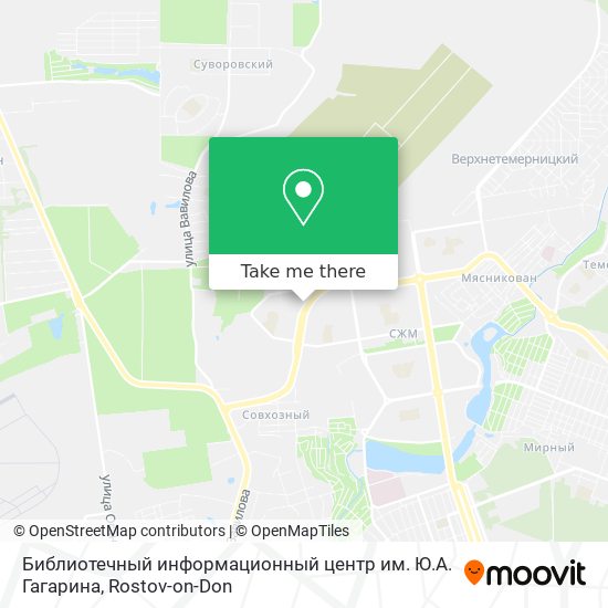 Библиотечный информационный центр им. Ю.А. Гагарина map