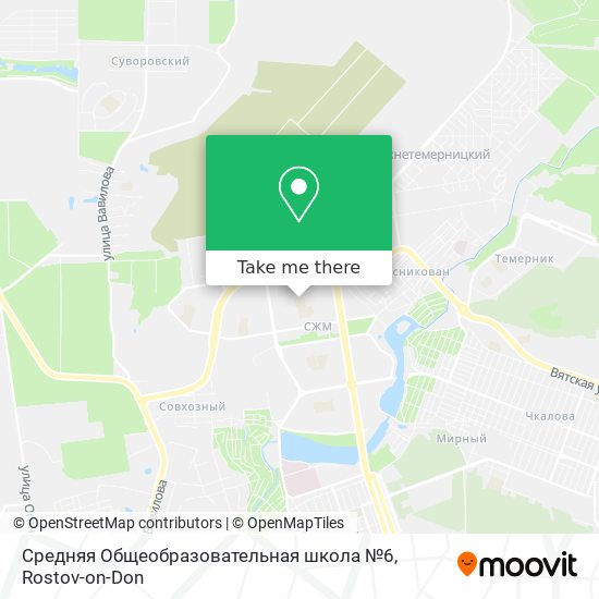 Средняя Общеобразовательная школа №6 map