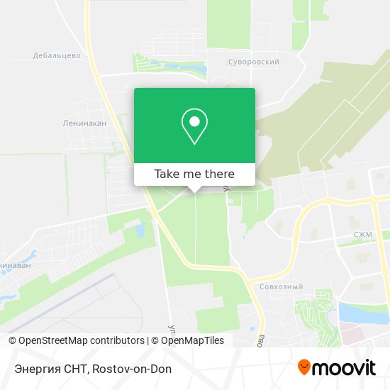 Энергия СНТ map