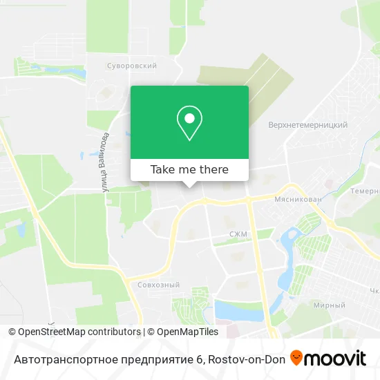 Автотранспортное предприятие 6 map