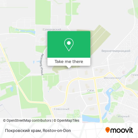 Покровский храм map