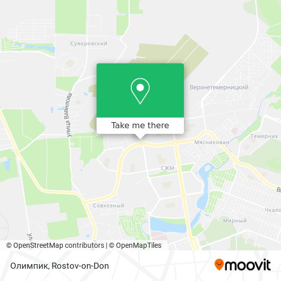 Олимпик map