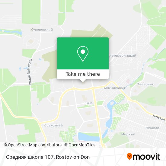 Средняя школа 107 map