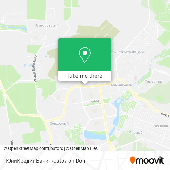 ЮниКредит Банк map