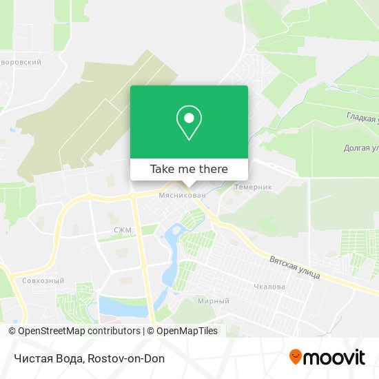 Чистая Вода map