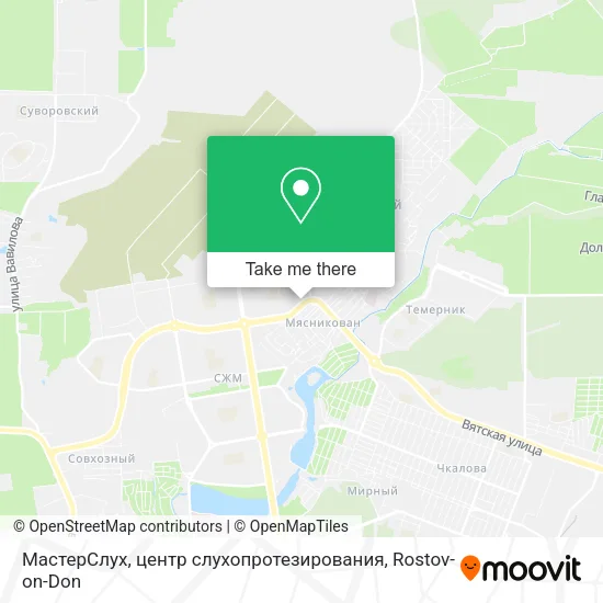 МастерСлух, центр слухопротезирования map