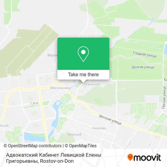 Адвокатский Кабинет Левицкой Елены Григорьевны map