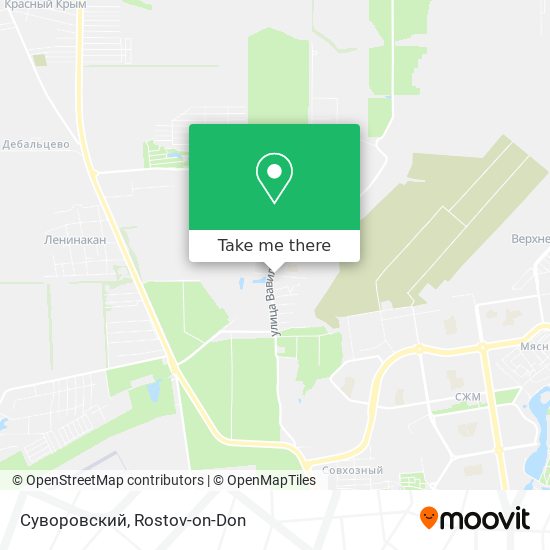 Суворовский map
