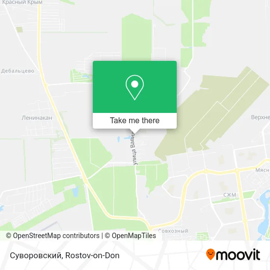 Суворовский map