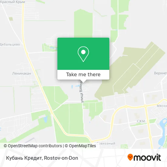 Кубань Кредит map