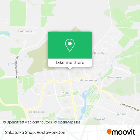 Shkatulka Shop map