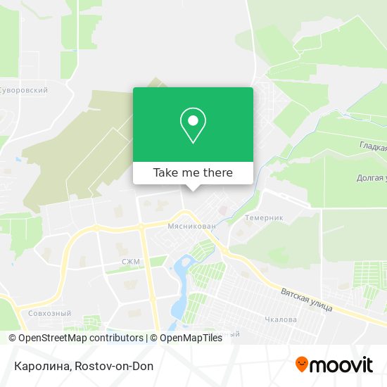 Каролина map