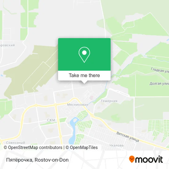 Пятёрочка map