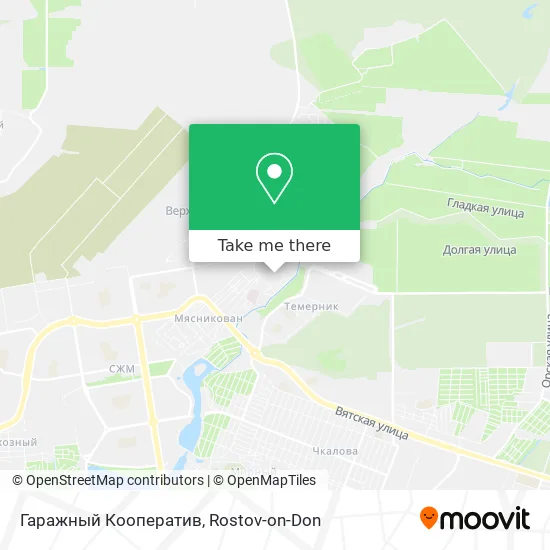 Гаражный Кооператив map