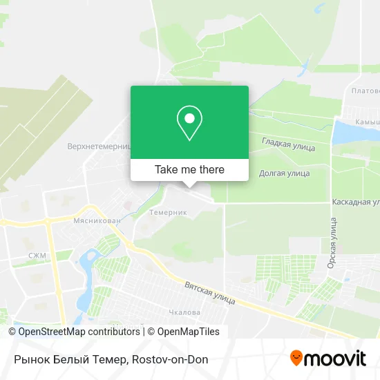 Рынок Белый Темер map