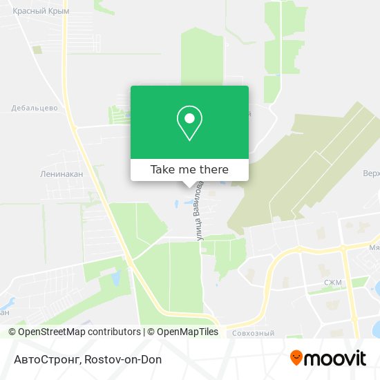 АвтоСтронг map