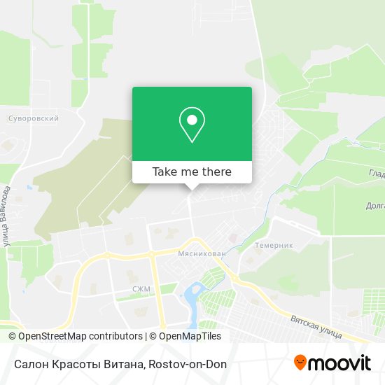Салон Красоты Витана map