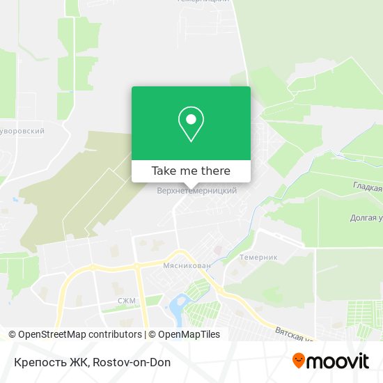 Крепость ЖК map