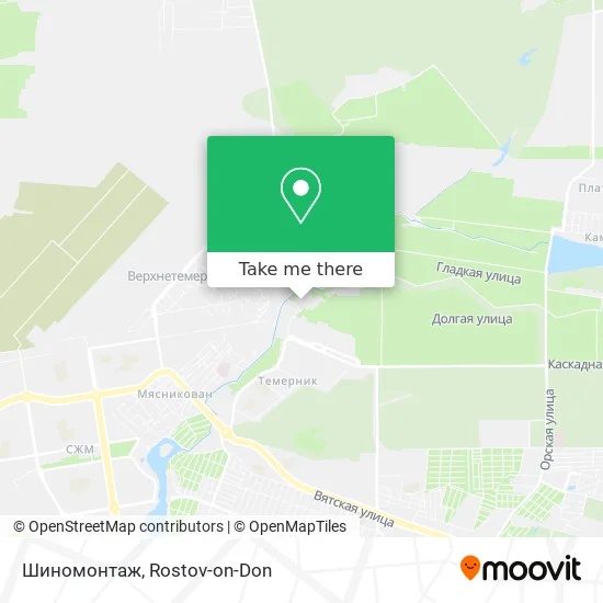 Шиномонтаж map