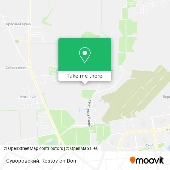 Суворовский map