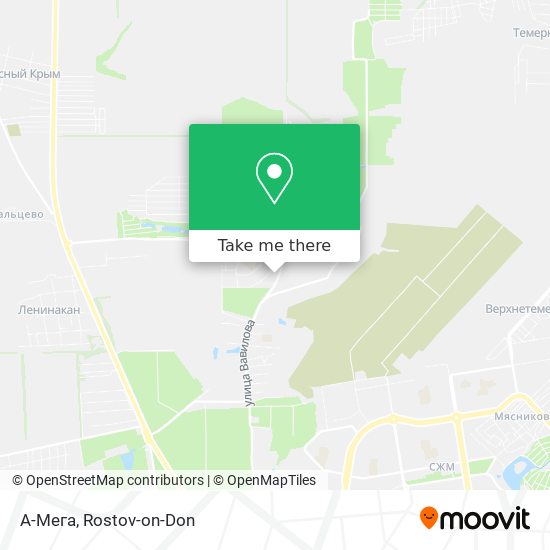 А-Мега map