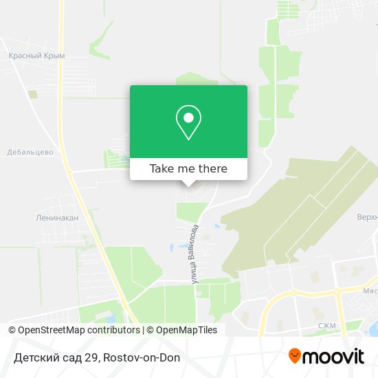 Детский сад 29 map