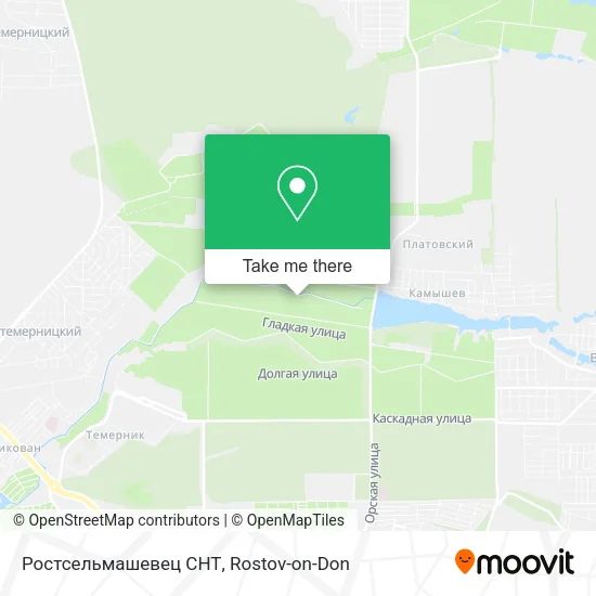 Ростсельмашевец СНТ map